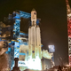 Launch of an Angara A5 rocket from the Plesetsk Cosmodrome.